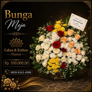 Toko Karangan Bunga Bogor - Bunga Meja