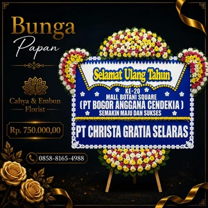 Toko Karangan Bunga Bogor - Bunga Papan Anniversary