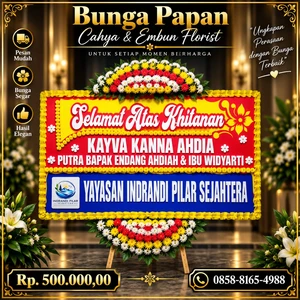Toko Karangan Bunga Bogor - Bunga Papan Khitanan